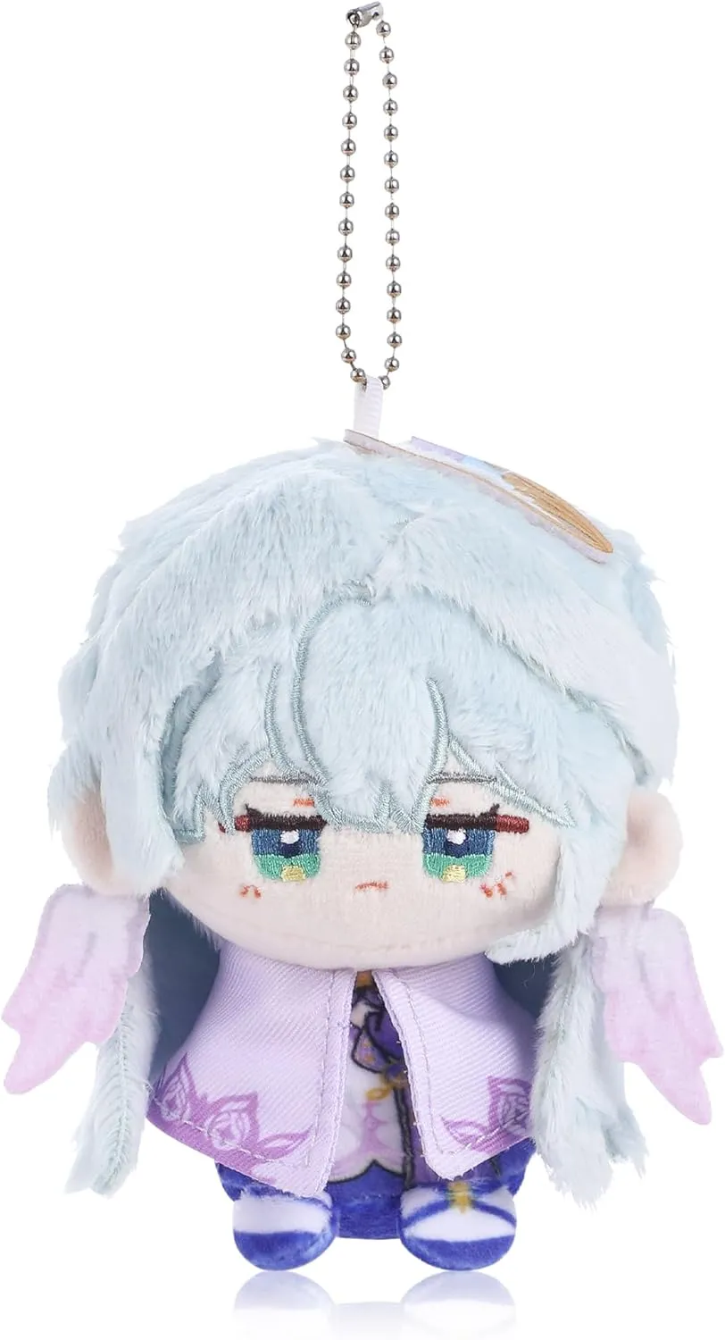 UTIEHD Honkai Star Rail Plush Keychains, Cute 4-Inch Collectible Dolls - Compact Size for Bags and Keys for Fans