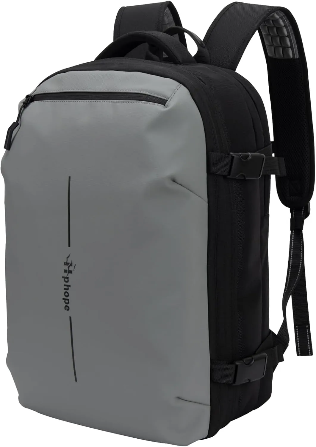 Vacuum Backpack Travel, Lightweight Waterproof Airback 60L Expandable Compression bag for Travel, TSA Friendly Flight Approved, Work, Business Trip, Commute
