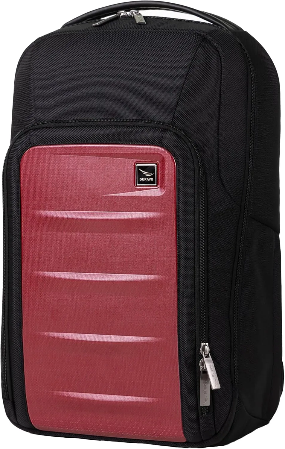 Venture Slim Laptop Backpack, Durable, Sleek, Flight Approved, Fits Up to 17" Laptop, Breathable, Lightweight (Red, Slim)
