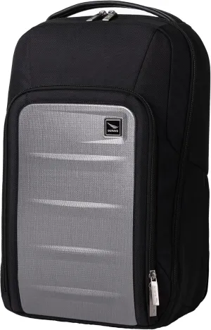 Venture Slim Laptop Backpack, Durable, Sleek, Flight Approved, Fits Up to 17" Laptop, Breathable, Lightweight (Silver, Slim)