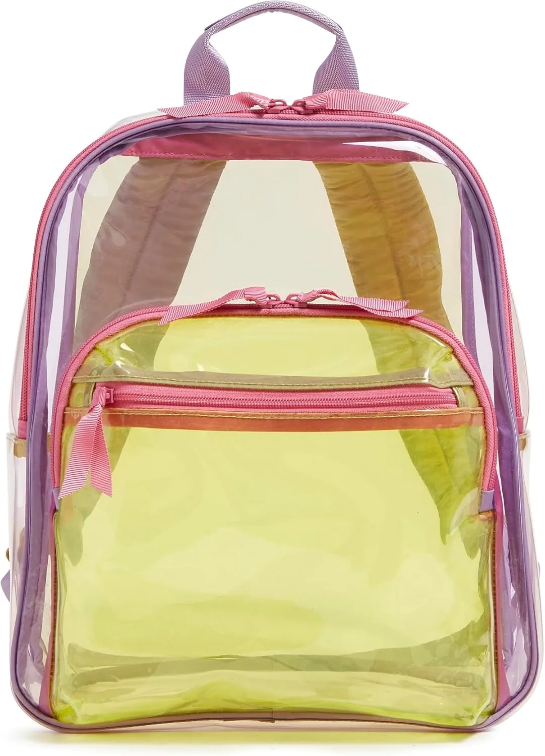 Vera Bradley Clear Large Backpack, Colorblock
