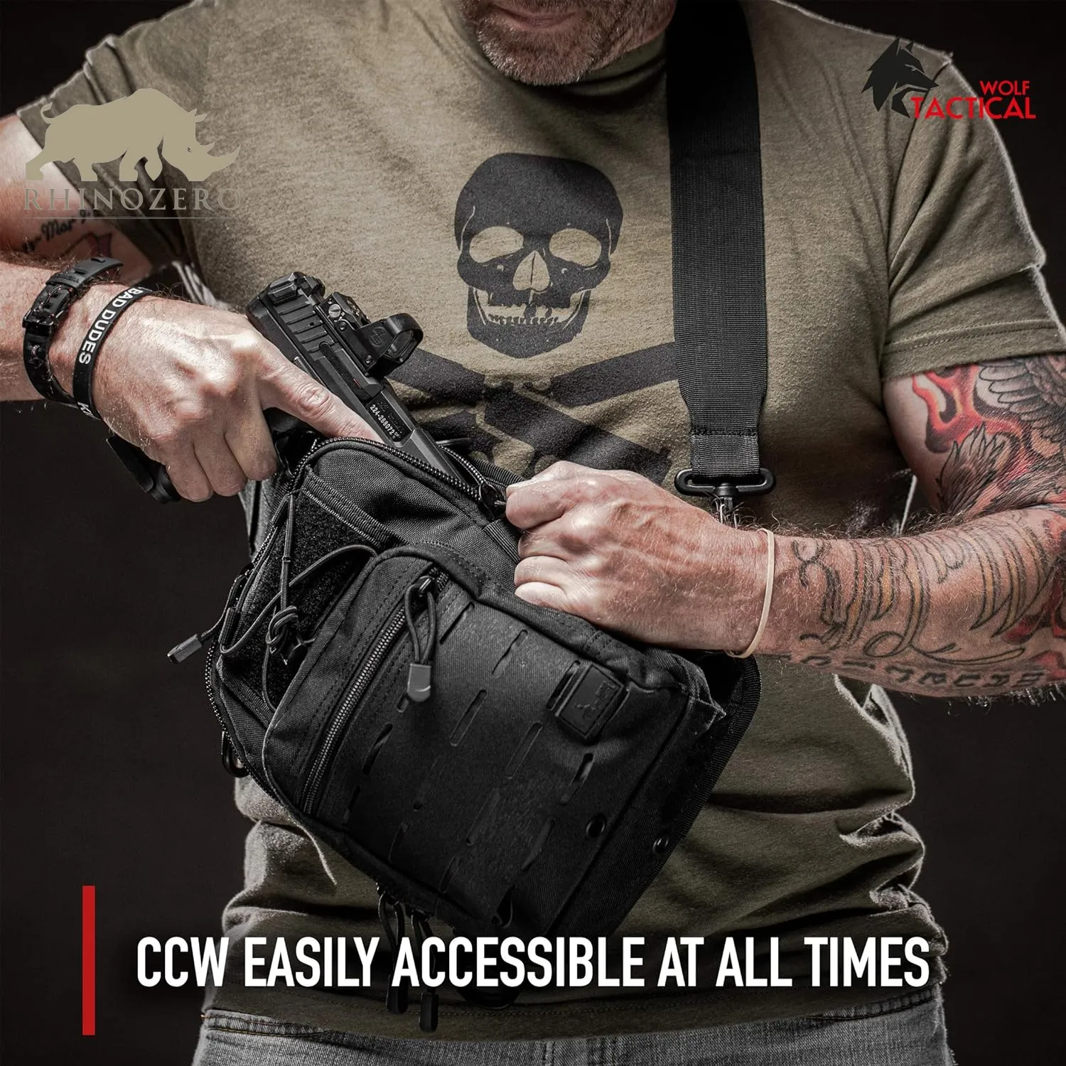 Versatile EDC Sling Bag -  Shoulder Bag