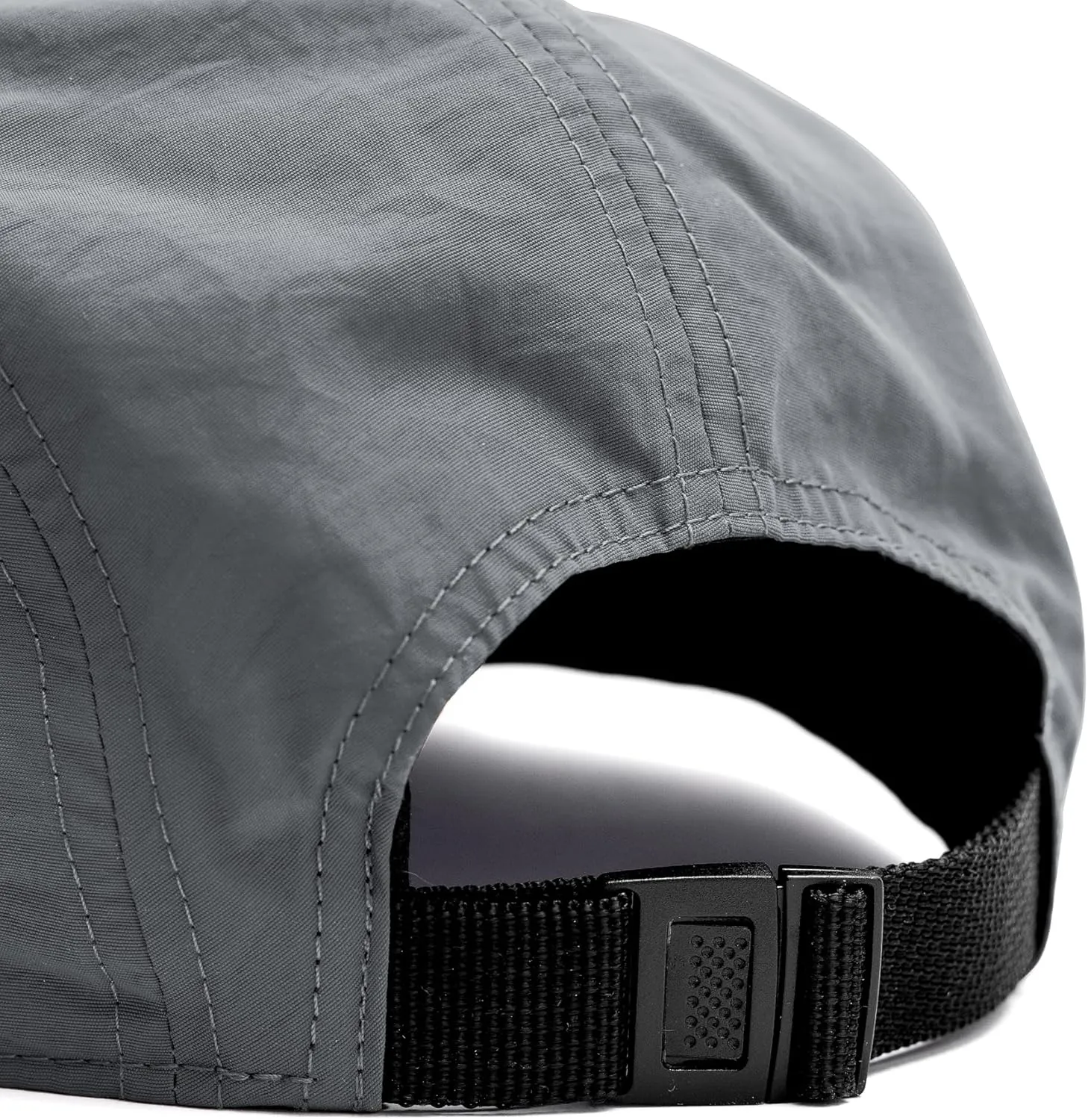 Wallowa Camp Hat, Lightweight Nylon 5 Panel Cap with Snap Closure