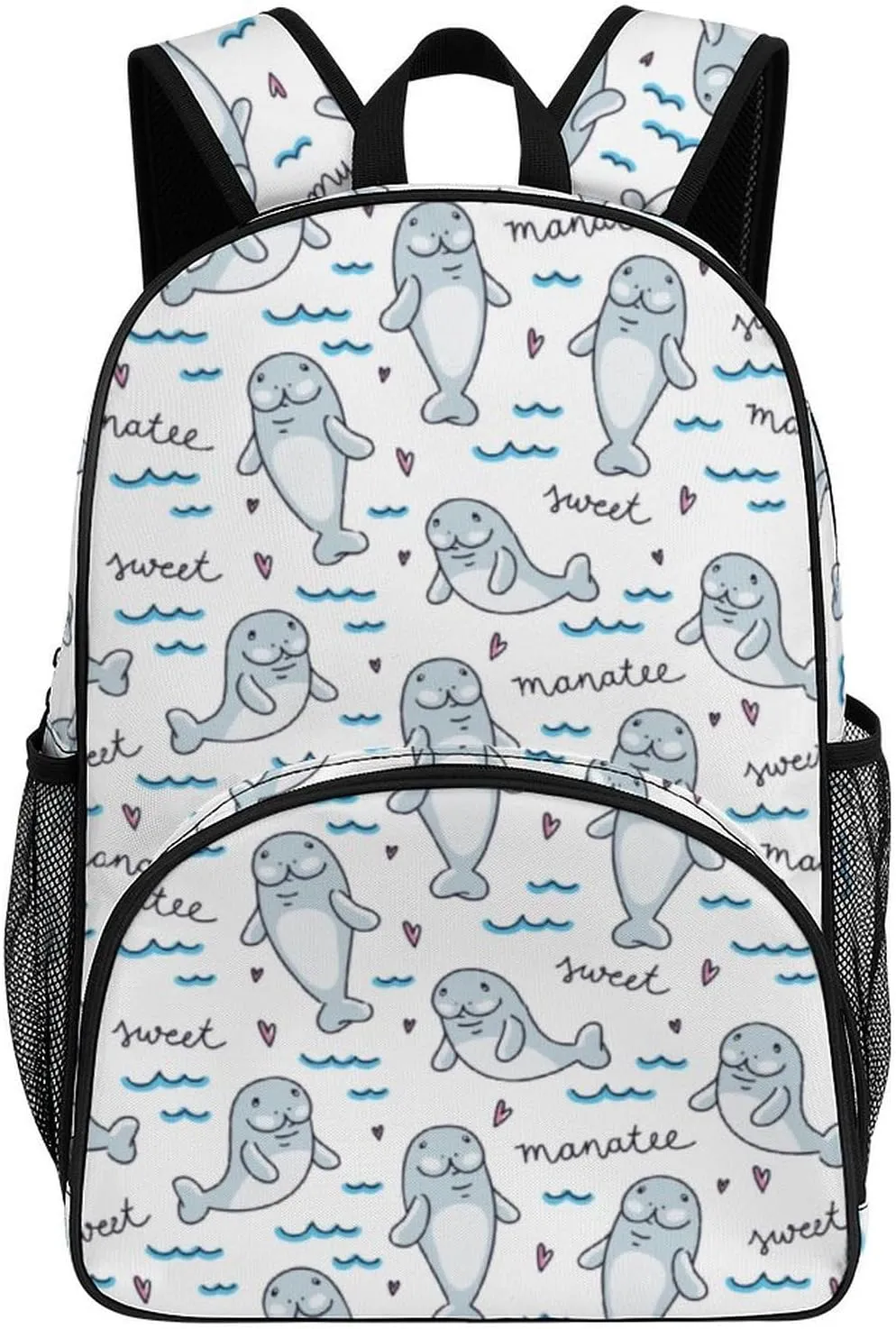 Walrus Animal Ocean Pattern Large Backpacks for Men Women Business Hiking Travel Work