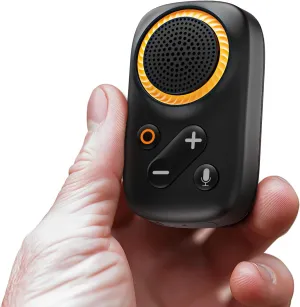 Wearable Bluetooth Speaker , Clip-On Wireless Ultra Lightweight Mini Speaker (Non-Magnetic), Built-in with Voice Assistant & Mic IPX7 Waterproof , with Loud Sound for Outdoor, Travel, and Daily Use