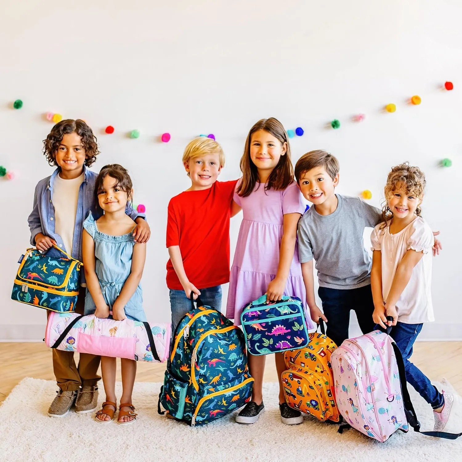 Wildkin 15-inch Kids Backpack – Durable, Padded, Adjustable for School & Travel - Ballerina