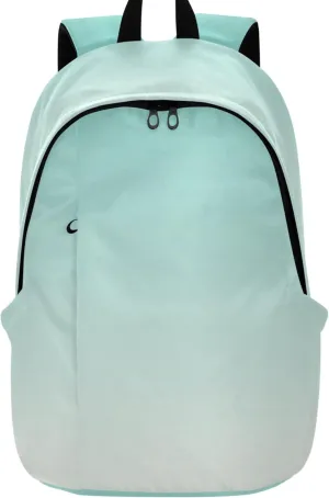 Womens Daypack Cute Backpacks Green Blue Seashell Gradient Personalized Cool Backpacks for Teen Girls